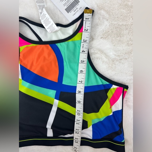NWT: Fabletics Size S Colorblock Sports Bra - Picture 4 of 5